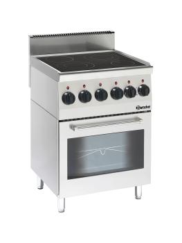 Cuisinière - 4 Foyers - Avec Four - Céramique - Bartscher - 132870