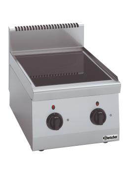 Cuisinière - 2 Foyers - Céramique - Bartscher - 131800