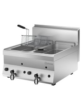 Friteuse à gaz - 2 x 8 litres - Bartscher - 1152113