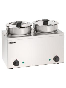 Bain-Marie - Rond - 2 x 3,5 Litre - Bartscher - 606035
