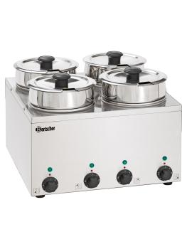 Bain-Marie - Rond - 4 x 3,5 litres - Bartscher - 608035