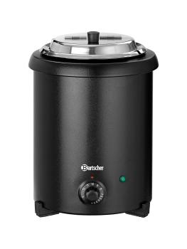 Bouilloire à soupe - 5,4 litres - Noir - Bartscher - 100062