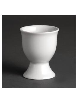 Coquetier - 12 pièces - Blanc - Ø 5 x H 6,8 CM - Olympia - U814