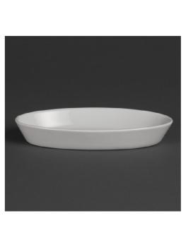 Plat à four - 6 pièces - H 3,2 x 19,5 x 11 CM - Porcelaine - Olympia - W418