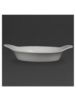 Plat en granit - 6 pièces - H 4,7 x 22 x 17,7 CM - Porcelaine - Olympia - W433