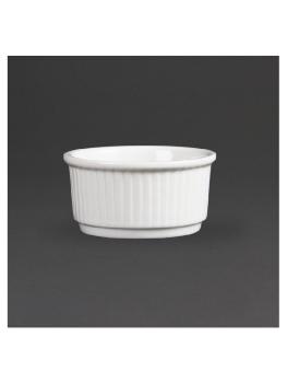 Ramequin - 12,5 CL - 12 pièces - Ø 8,2 x H 4,5 CM - Porcelaine - Olympia - W421