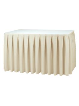 Jupe de table - H 73 CM - Ecru - U001