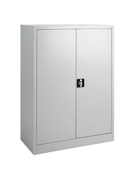 Classeur - Gris - H 120 x 92 x 42 CM - Avec serrure - FLC