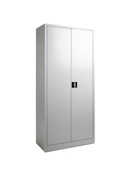 Classeur - Gris - H 180 x 80 x 38 CM - Avec serrure - FLC