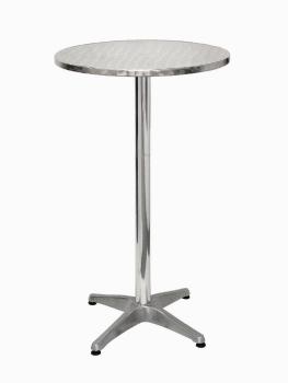 Debout - Ø 60 x H 105 x 60 CM - Inox/Aluminium - Bolero - U502