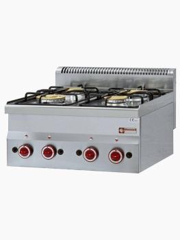 Gasfornuis - 4 Pitten - Tafelmodel - Diamond - G60/4F6T