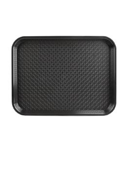 Plateau - Noir - H 2 x 45 x 35 CM - Polypropylène - Olympia - P507