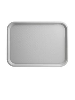Plateau - Gris - H 2 x 45 x 35 CM - Polypropylène - Olympia - P508