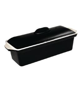 Moule à Pate - 1,7 Litre - Noir - H 12 x 34 x 10,5 CM - Fonte - Vogue - U560