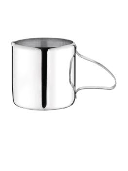 Pot à lait - 0,09 Litre - H 4,8 x 8 x 5 CM - Inox - Olympia - J738