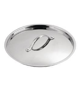 Couvercle pour casserole - Ø 28 CM - Inox/Aluminium - Vogue - Y426