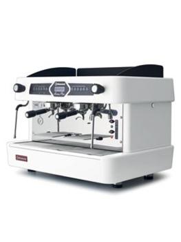 Machine à expresso automatique - Aroma White - 2 groupes - Incl. Adoucisseur d'eau - Diamant - AROMA/2EW+DVA8