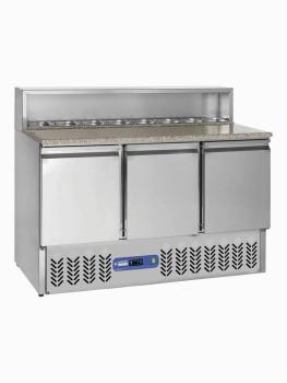 Etabli à pizza - 3 portes - 380 Litres - Diamond - SR3/DZ