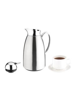 Thermos - 1 Litre - Ø 14 x H 26 CM - Inox/Verre - Olympia - CN819
