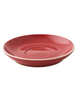 Soucoupe - Ø14 CM - 6 pièces - Rouge - Palmer - Couleurs - 531337