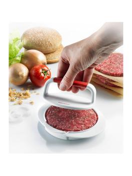 Presse à hamburger - Ø11 CM - 4 pièces - Manuel - Blanc - Westmark - 523225