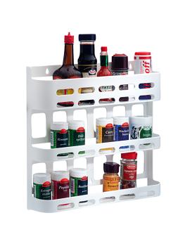 Kruidenrek - 4 Stuks - 38 x 35 CM - Wit - Westmark - Parato - 522597