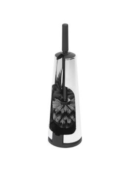 Brosse de toilette - 42 CM - Ø12 CM - Noir / Chrome - Brabantia - 514196