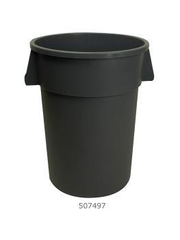 Poubelle - 121 litres - Gris foncé - Carlisle - Bronco - 507497