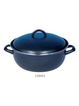 Braadpan - 4.3 Liter - H 10 x Ø28 CM - Zwart - 138451
