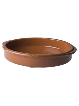 Plat à four - Ø23 CM - 10 Pièces - Marron - Tapas - Classico - 129839