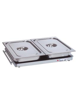 Plaque chauffante - 2/1 GN - Bartscher - 114357