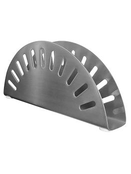 Porte-serviettes - H 7 x 17 x 3 CM - 0,125 KG - acier inoxydable - 130045
