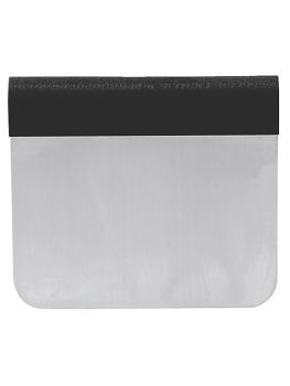 Grattoir à pâte - 11 CM - 0.05 KG - 12 CM - acier inoxydable - Noir - 895010
