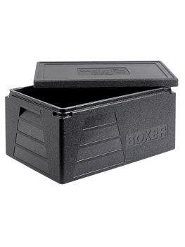Thermobox - 1/1 GN - 42 Litres - H 29 x 59.5 x 39.5 CM - Polypropylène - Noir - Thermo Future Box - 235090