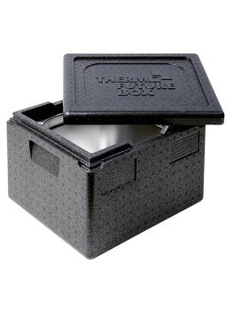 Thermobox - 1/2 GN - 23 litres - H 32 x 39 x 33 CM - Polypropylène - Noir - Thermo Future Box - 235104