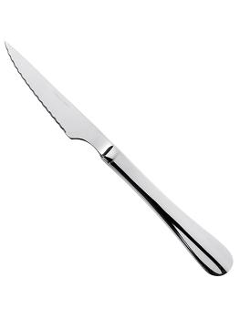 Couteau à steak - 0.1 KG - 24 CM - acier inoxydable 18/10 - Baguette - 125621