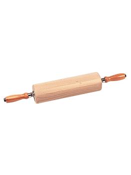 Rouleau à pâte - 40 CM - 2,09 KG - Ø9 CM - Bois de hêtre - 024003