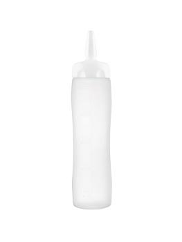 Flacon doseur - H 26.1 CM - 0.059 KG - Ø6 CM - Polyéthylène (Ldpe) - Transparent - 0.5 Litre - Araven - 962041