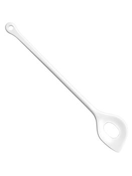 Cuillère de cuisson - 0,035 KG - 31 CM - Polybutylène téréphtalate (Pbt) - Blanc - WACA - 937225