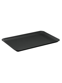 Plat - H 1,7 x 35 x 24 CM - 0,2 KG - Mélamine - Noir - WACA - 937644