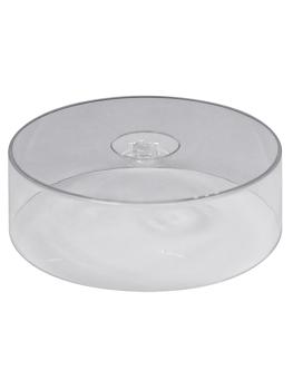 Couvercle porte-gâteau - H 9,5 CM - 0,52 KG - Ø30 CM - polystyrène - 130184