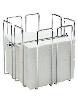 Serviette Standard - H 19 x 19 x 19 CM - 0,53 KG - Chromé - 130192
