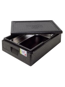 Thermobox - 1/1 GN - 21 Litres - H 18 x 60 x 40 CM - Polypropylène - Noir - Thermo Future Box - 235001