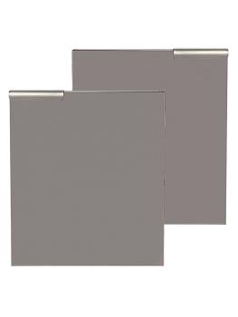 Ensemble de portes - H 40 x 70 x 2 CM - 4 KG - acier inoxydable - 316084