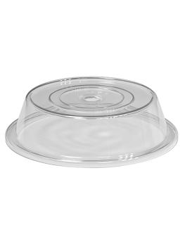 Couvercle de plaque - H 4,5 CM - 0,266 KG - Ø26,5 CM - Polycarbonate - Transparent - 532032