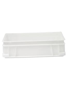 Stapelbak - H 17 x 60 x 40 CM - 1.8 KG - Wit - 30 Liter - Denox - 600002