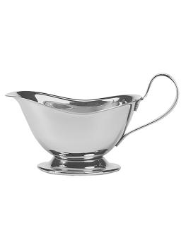 Saucière - H 9 x 16 x 7,5 CM - 0,172 KG - inox 18/08 - 0,125 Litre - 815039