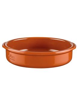 Casserole - H 4 CM - 0.5 KG - Ø17 CM - Aardewerk - Terracotta - 0.5 Liter - Regas - 540110