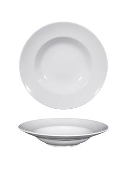 Assiette - H 5 CM - 0.73 KG - Ø26.5 CM - Porcelaine - Blanc - 765010