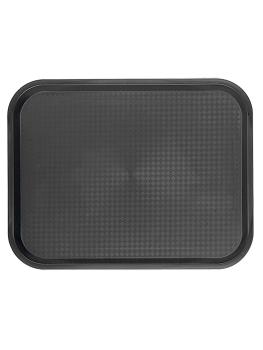 Plateau - H 2 x 35 x 27 CM - 0,28 KG - Polypropylène - Noir - Caterchef - 430155